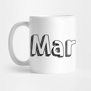 Marlowe // Typography Design Mug